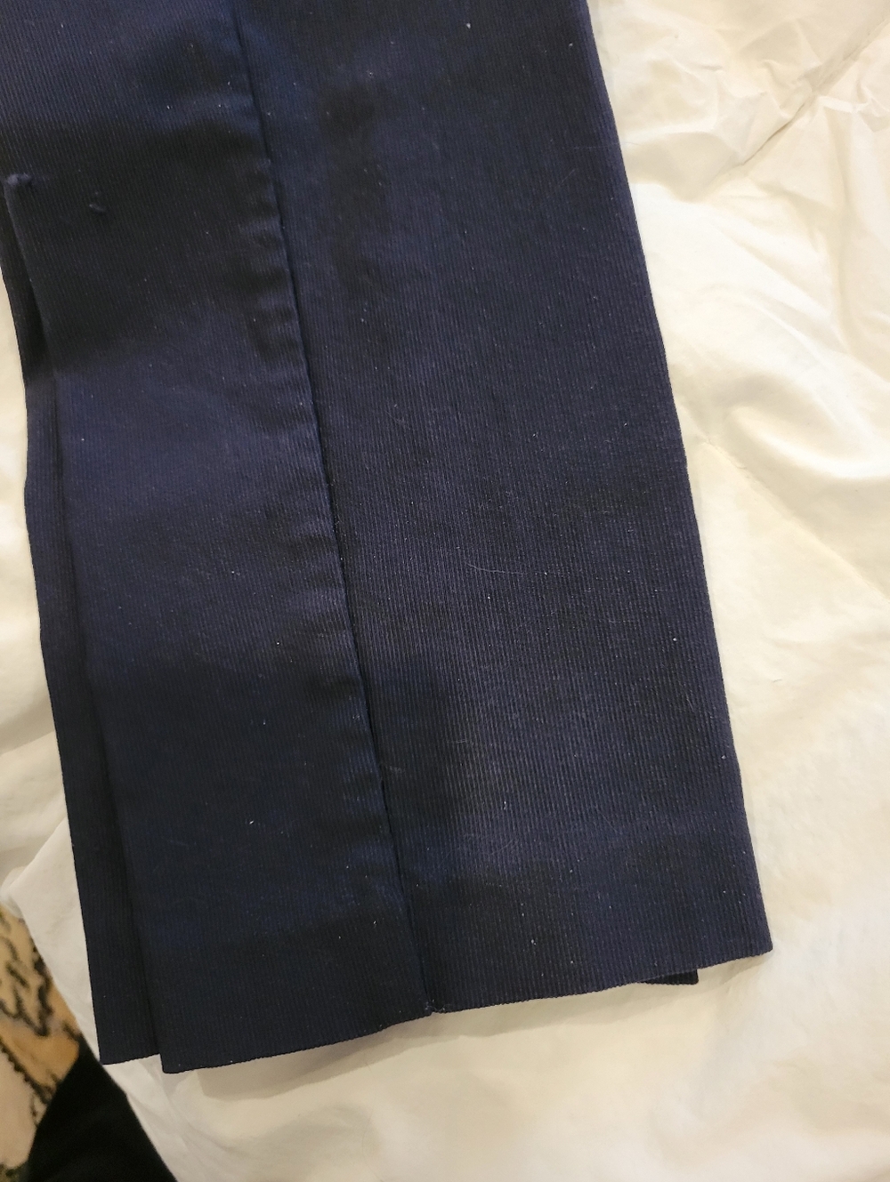Glimse Black Stretchy Pull On Wide Band Womans Pants PM - Picture 3 of 7